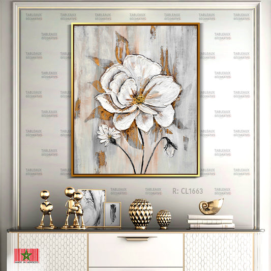 Blossom White - Acrylique